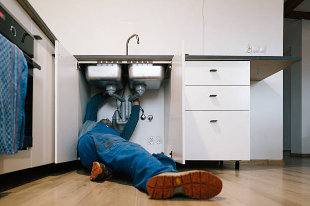 Professional Plumbing technician working in Heath, TX